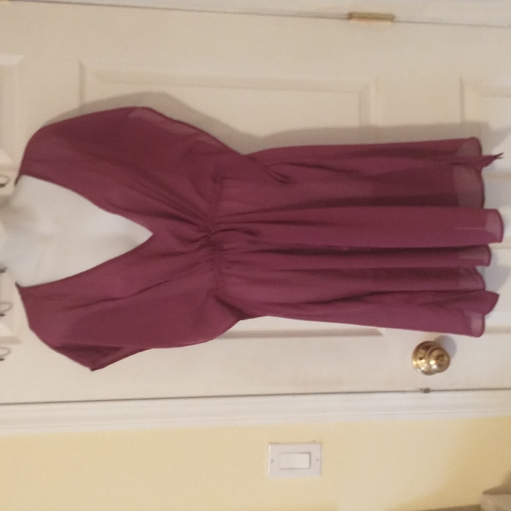 Merona Sheer Bathing Suit Cover Up- Size Large